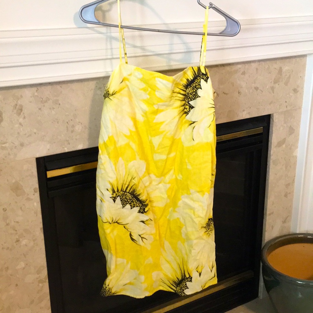 H&M sunflower dress